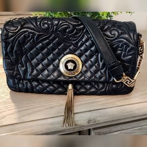 Versace Vanitas Barocco Medea Shoulder Bag
